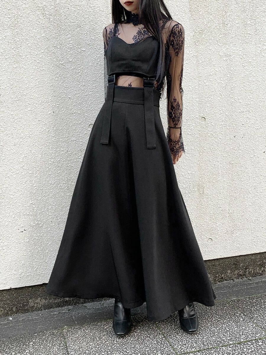 ビスチェフレアワンピース