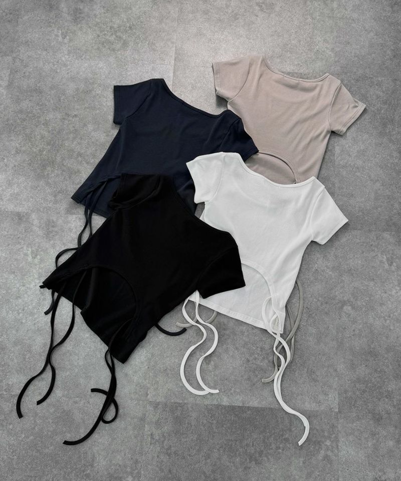 Back ribbon tops