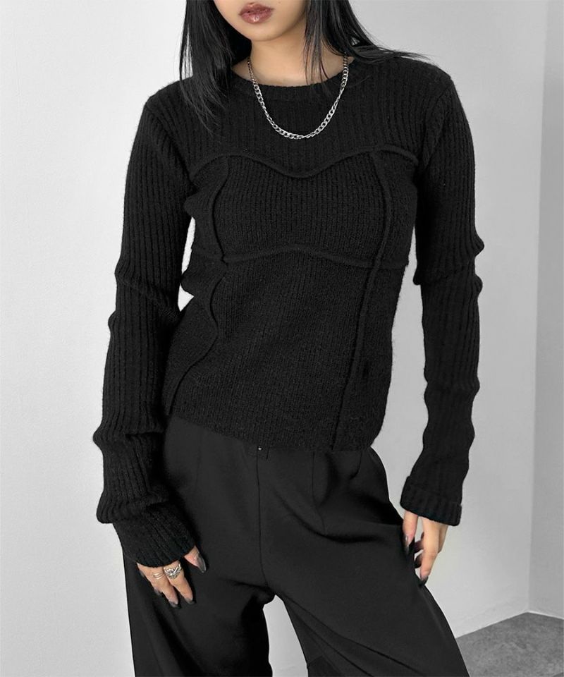 Bustier design rib tops