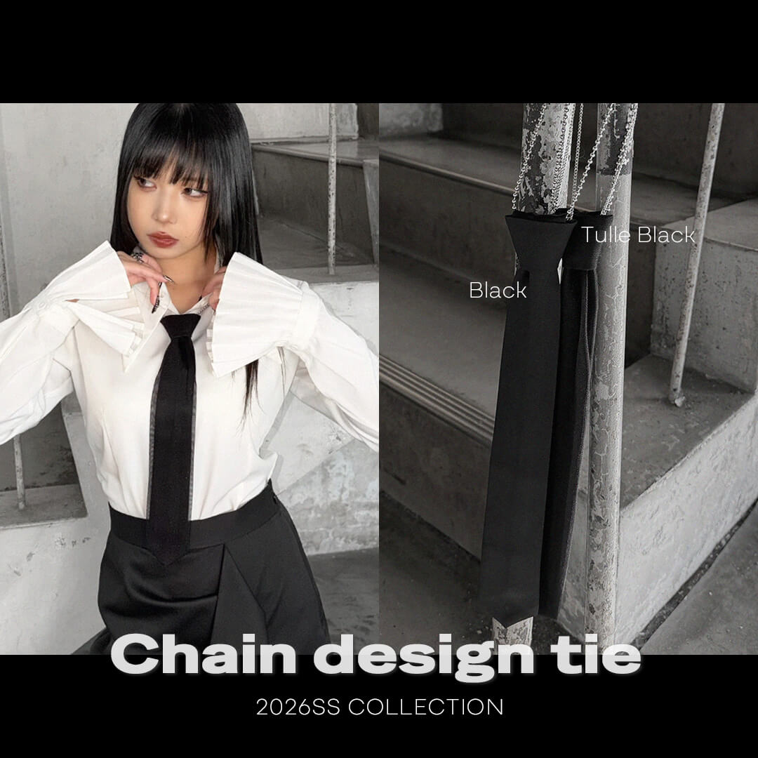 チェーンデザインネクタイ