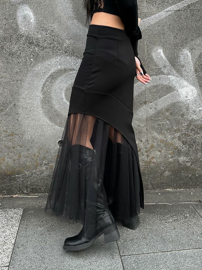 シアードッキングアシメスカート