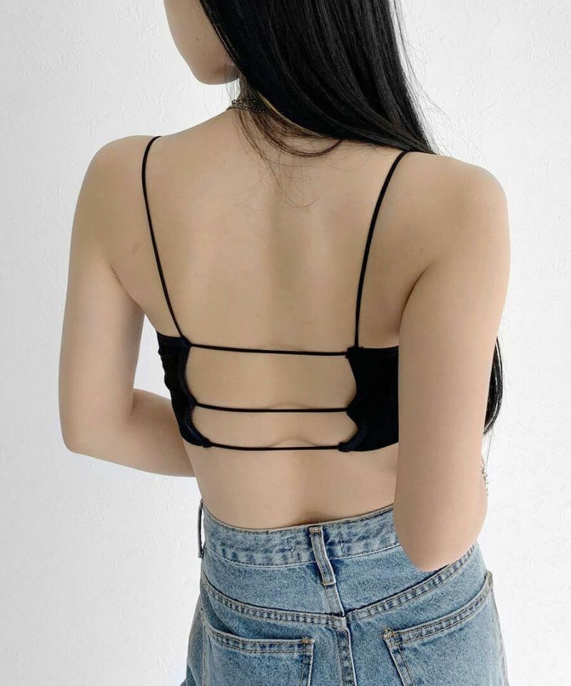 バックデザインカップ付きキャミ｜PETAL ONLINE（ペタルオンライン）