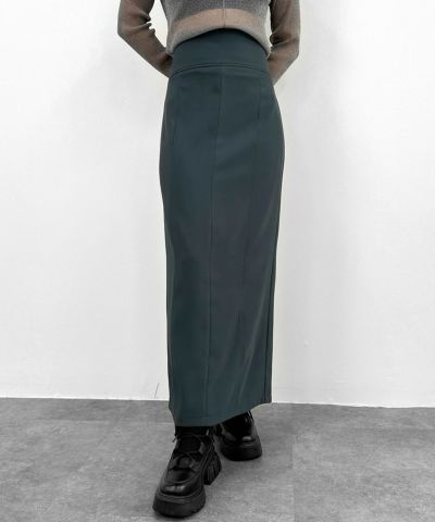 スカート 2way pin design wrap skirt 2WAYピンデザインラップスカート | LVEU.（ラブユ.）