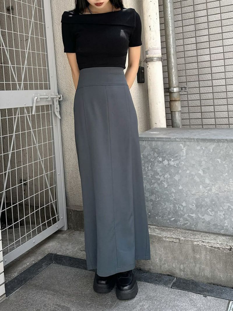 ORIGINAL】High waist tight skirt | LVEU.（ラブユ.）