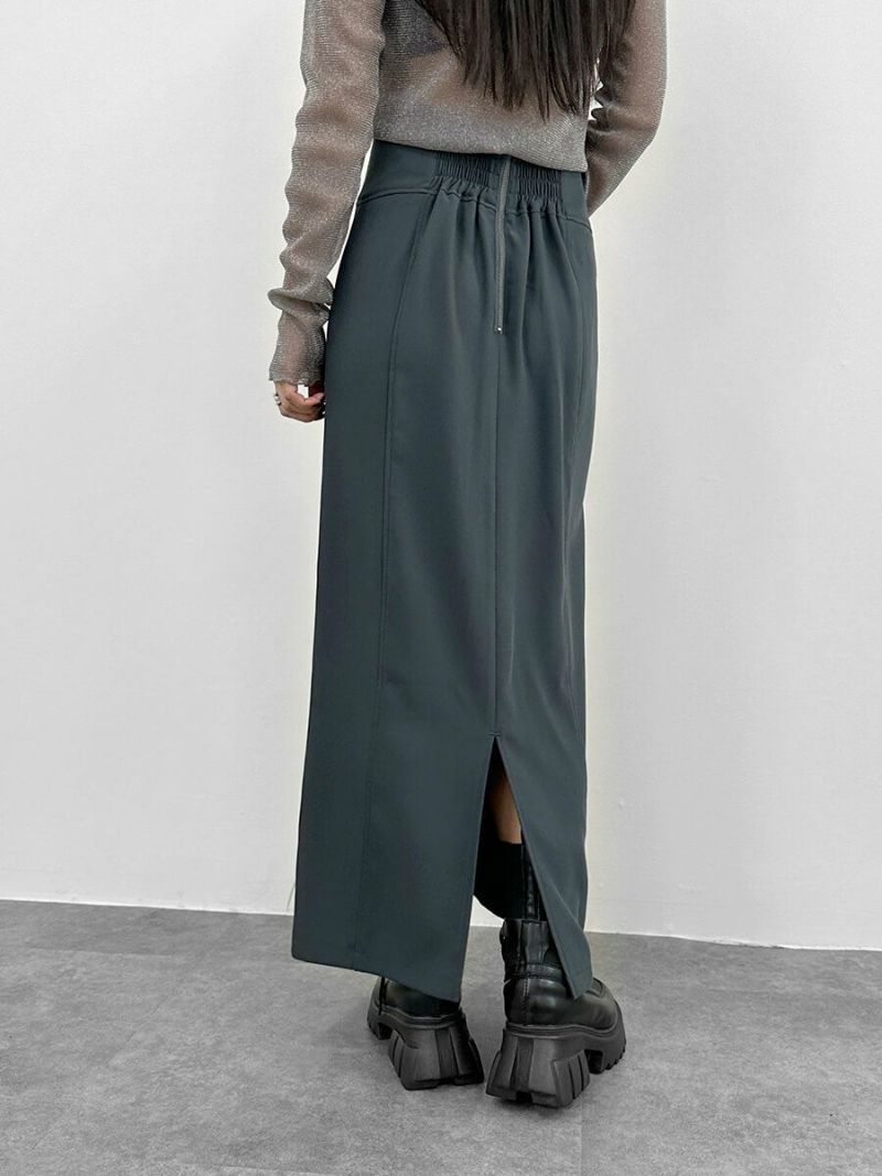 【SET】Cropped jacket & High waist tight skirt