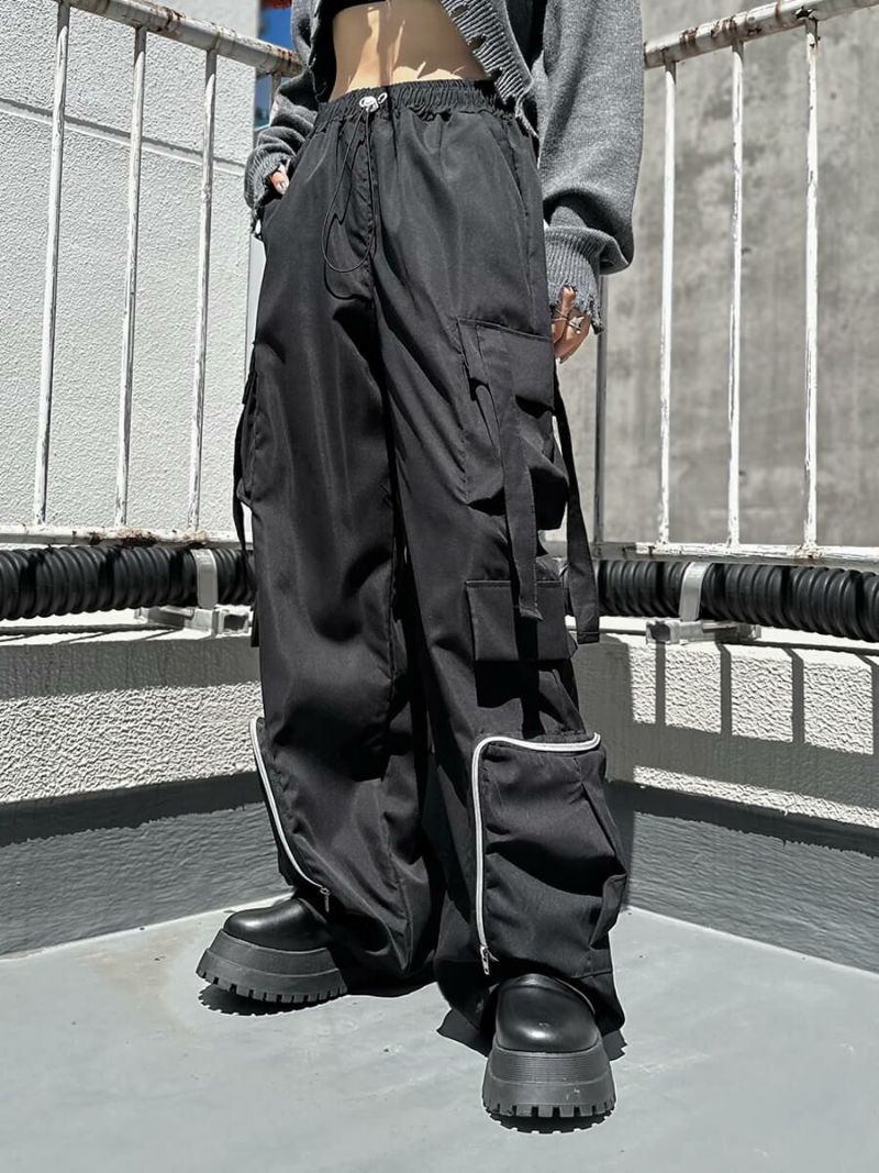 Zipper pocket design cargo pants | LVEU.（ラブユ.）