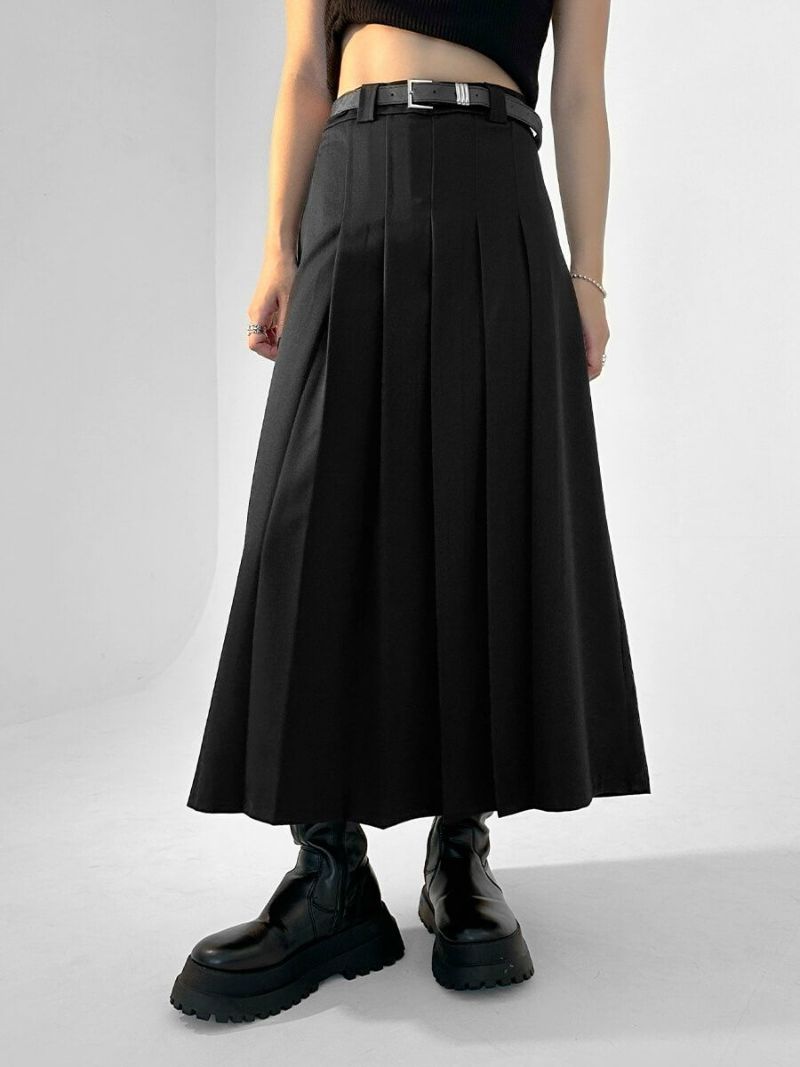 Long pleated skirt | LVEU.（ラブユ.）