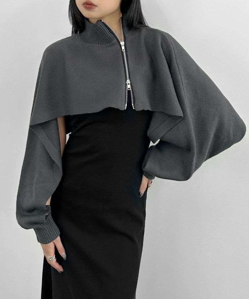 Glam Lips アシンメトリーlong sleeveニット 新品タグ付き アシンメトリー Long-sleeve ニット