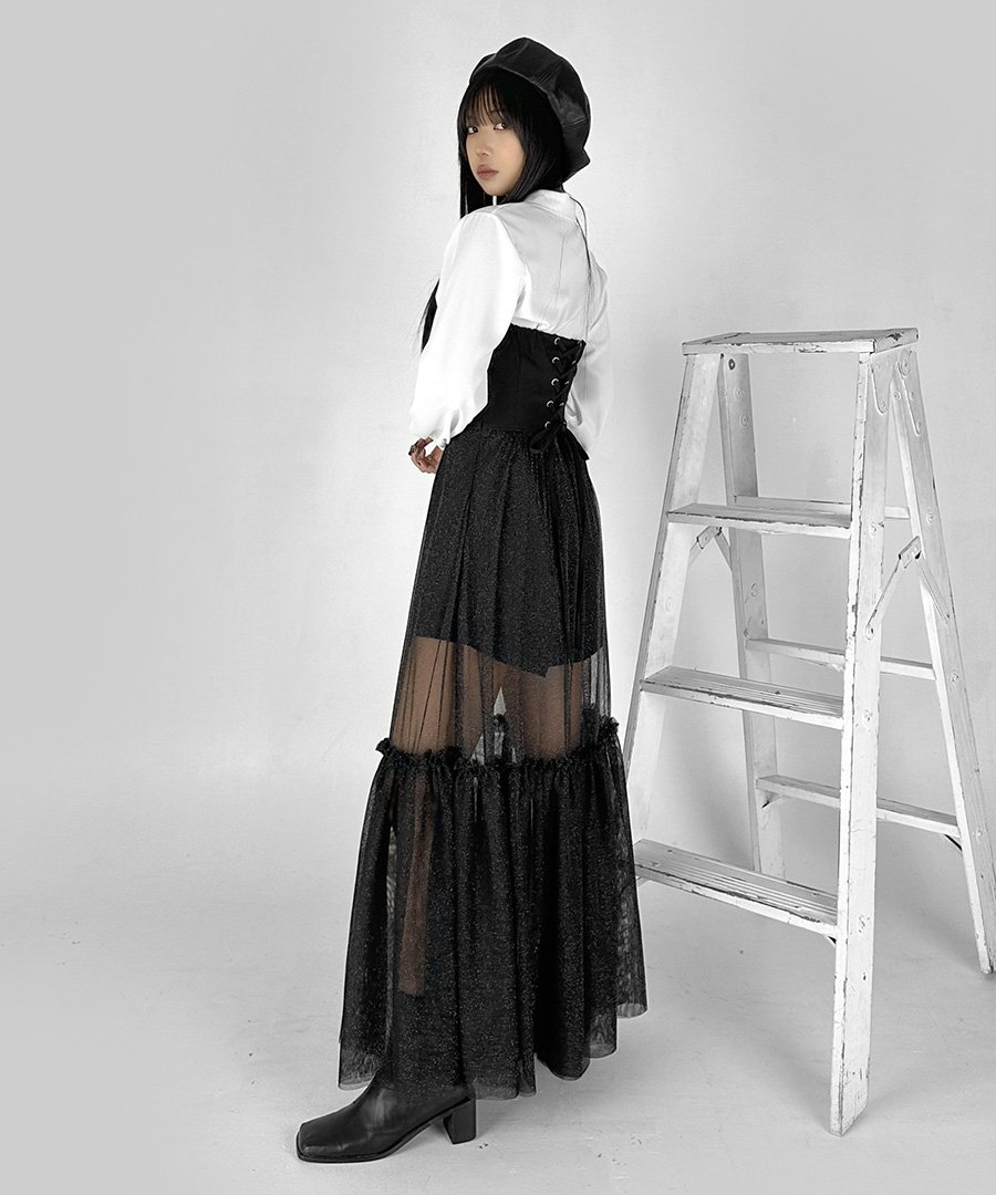 &&model：160cm&&