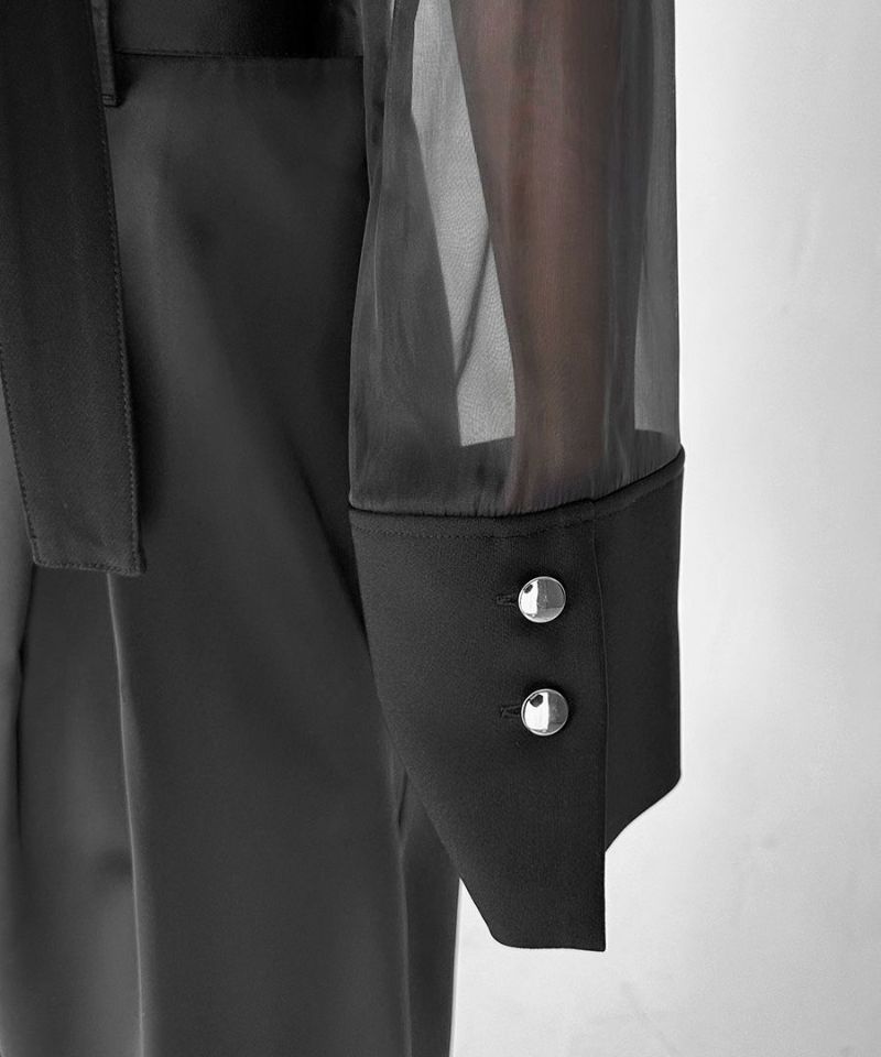 ジャケット・アウター Sheer sleeve asymmetry cropped jacket 000000003752-01-l.jpg?t=