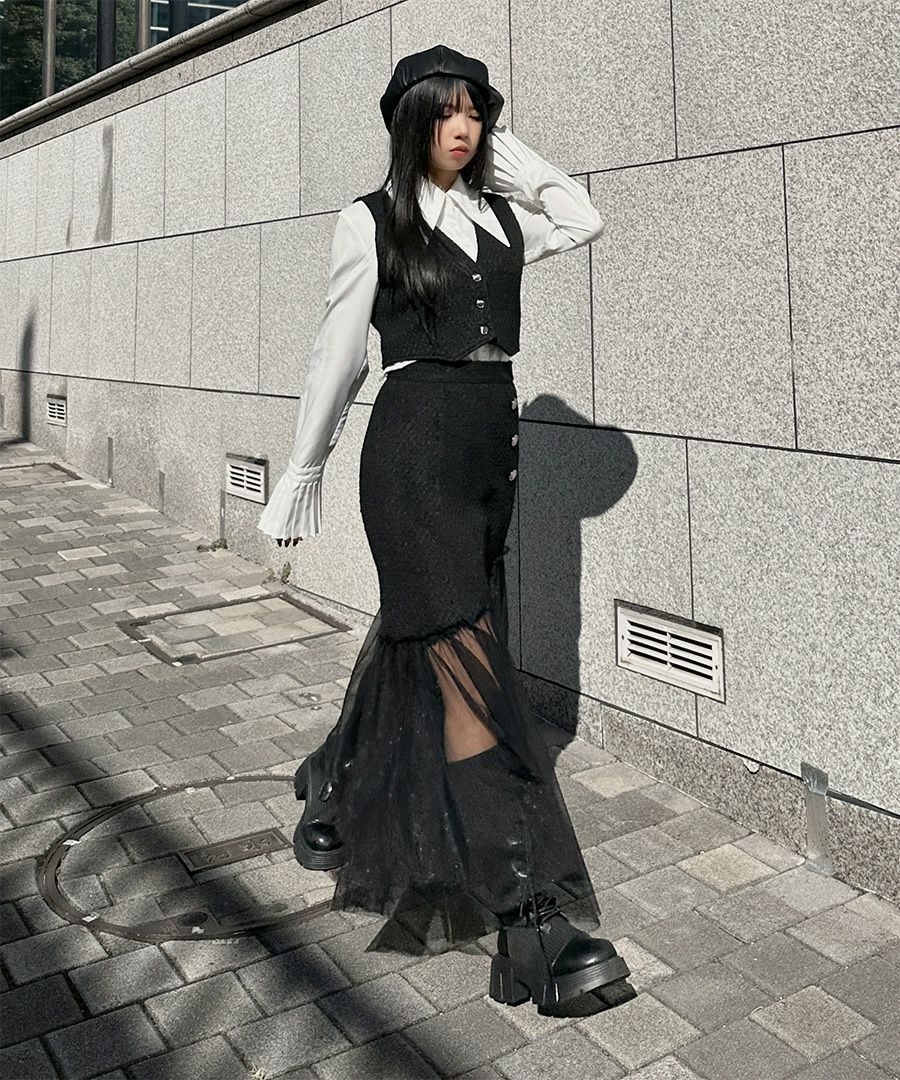 &&model：160cm&&