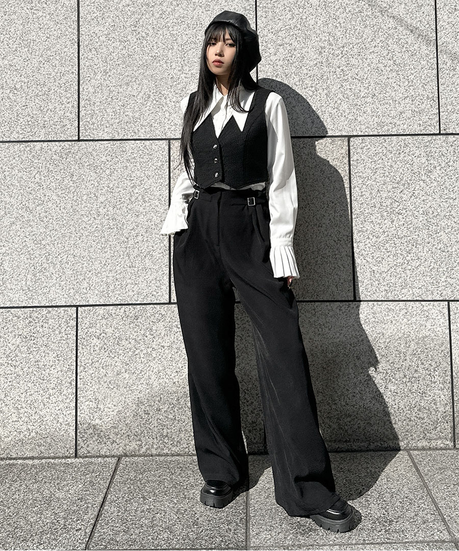 &&model：160cm&&