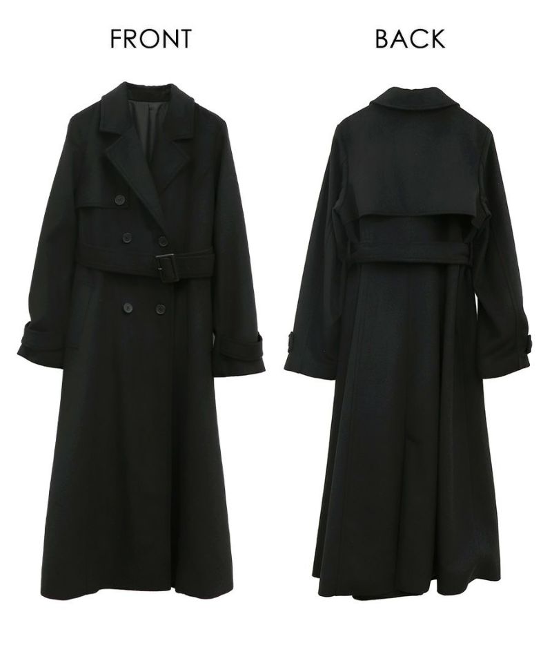 LVEU. ウールトレンチコート LVEU.（ラブユ.）の「【ORIGINAL】Wool trench coat / ウール