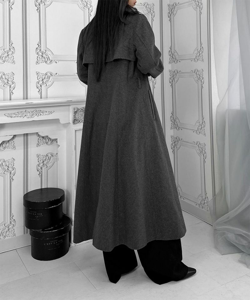 LVEU. ウールトレンチコート LVEU.（ラブユ.）の「【ORIGINAL】Wool trench coat / ウール