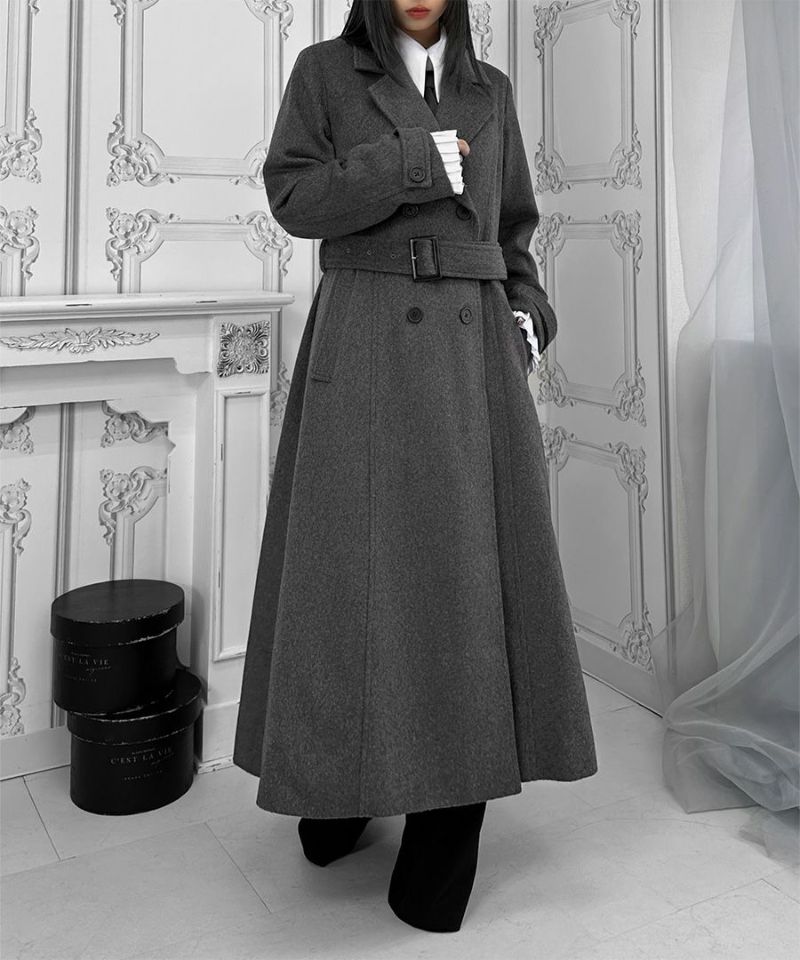 LVEU. ウールトレンチコート LVEU.（ラブユ.）の「【ORIGINAL】Wool trench coat / ウール
