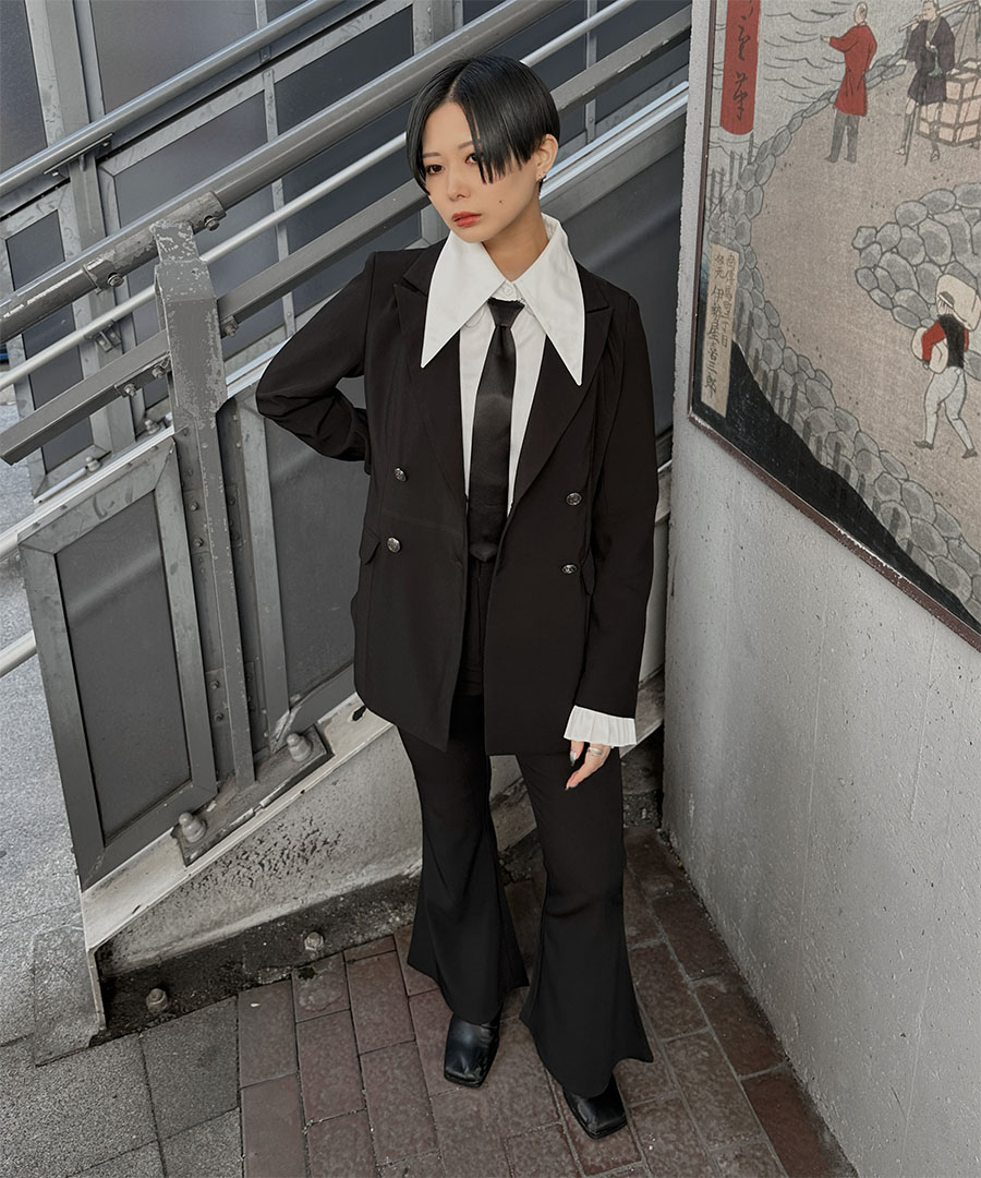 &&model：162cm&&