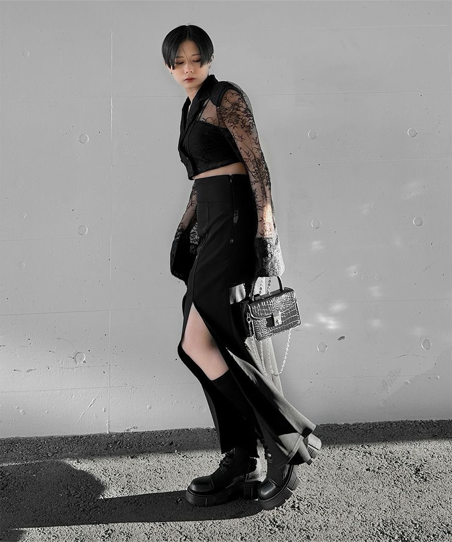 &&model：162cm&&